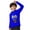 Z1-Blue-mkosplrt kids summer tops, variant on Back to School UV Protection Kids UPF50+ Long Sleeve Hoodie with Thumbholes Cute Print Summer Sun Shirts Lightweight Tops 5-15Y Yellow 9-10 Years