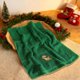 thumbnail image 5 of Toalla de Cocina Navideña de Algodón | Toalla Navideña Bordada con Alce y Guirnalda de Papá Noel | Tela de Rizo de Algodón Suave, Absorbente y de Secado Rápido | Ideal Como Regalo para Decorar El Hog, 5 of 6