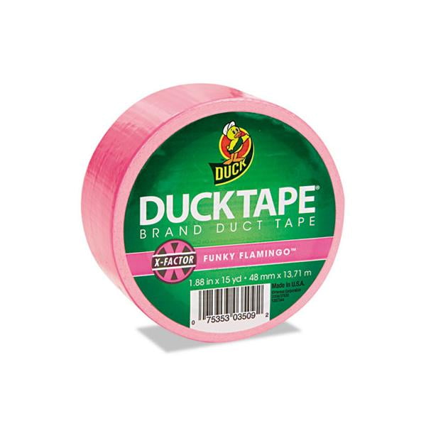 Colored Duct Tape, 3' Core, 1.88' X 15 Yds, Neon Pink