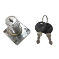 thumbnail image 2 of Elodie Cam Lock Desk Drawer Lock with 2 Keys for Cupboard Mailbox File Cabinet, 2 of 8