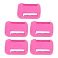 thumbnail image 4 of Estante de ranuras rosa para baterías de 14 V a 60 V, solución de almacenamiento y colgado, organizador de baterías universal de 5 piezas, 4 of 8