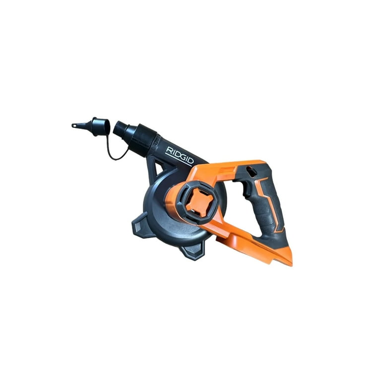 RIDGID 18 Volt Cordless Compact Jobsite Blower with Inflator Deflator Nozzle