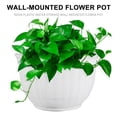 thumbnail image 2 of Dsseng 2 Pieces Window Wall Planter Plastic Hanging Flower Pot Wet-proof, 2 of 8