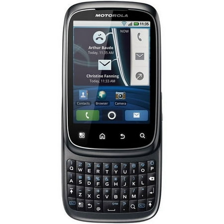 Motorola Spice Xt300 Gsm Phone, Black (u