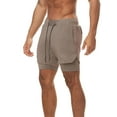 thumbnail image 2 of KelaJuan Men’s 2 In 1 Athletic Shorts Lightweight Workout Shorts Training Shorts with Compression Liner, 2 of 6
