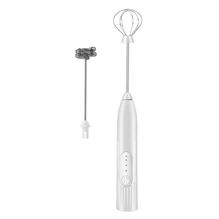 

Smrinog Electric Egg Beater Whisk Cream Mixer Milk Stirrer Kitchen Tool (White)