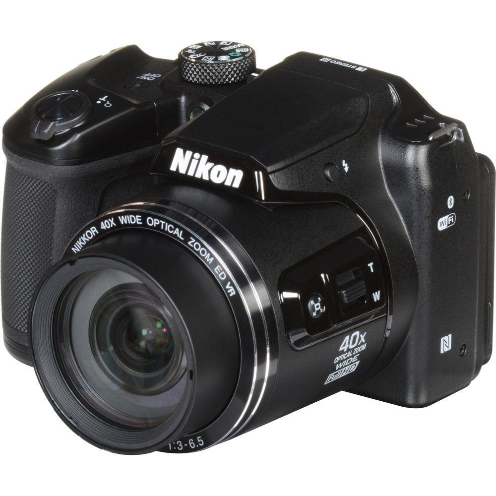 Nikon COOLPIX B500 Camera 40x Optical Zoom + Flash + Case - 32GB Kit Bundle - image 2 of 5