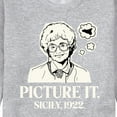 thumbnail image 3 of Golden Girls - Picture It Sicily - Men's Crew Neck Fleece Pullover, 3 of 5