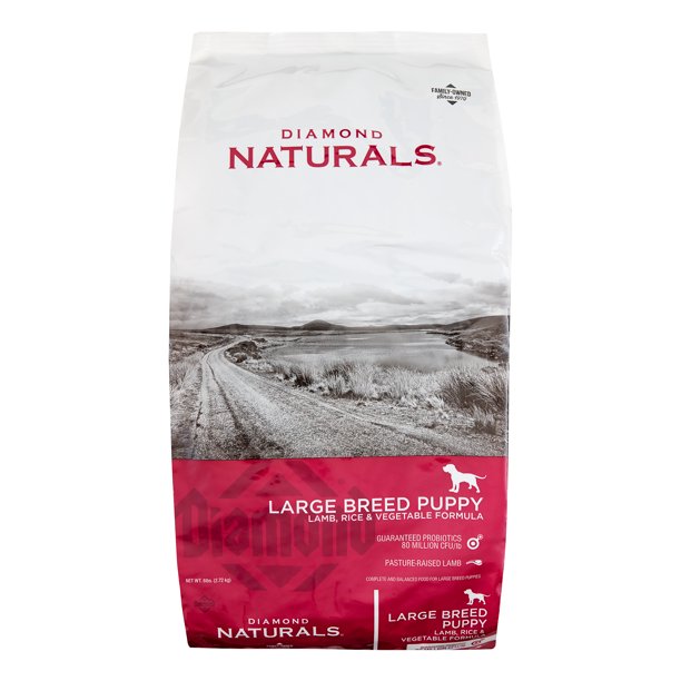 Diamond Naturals Large Breed Puppy Formula Dry Dog Food, 6 ...