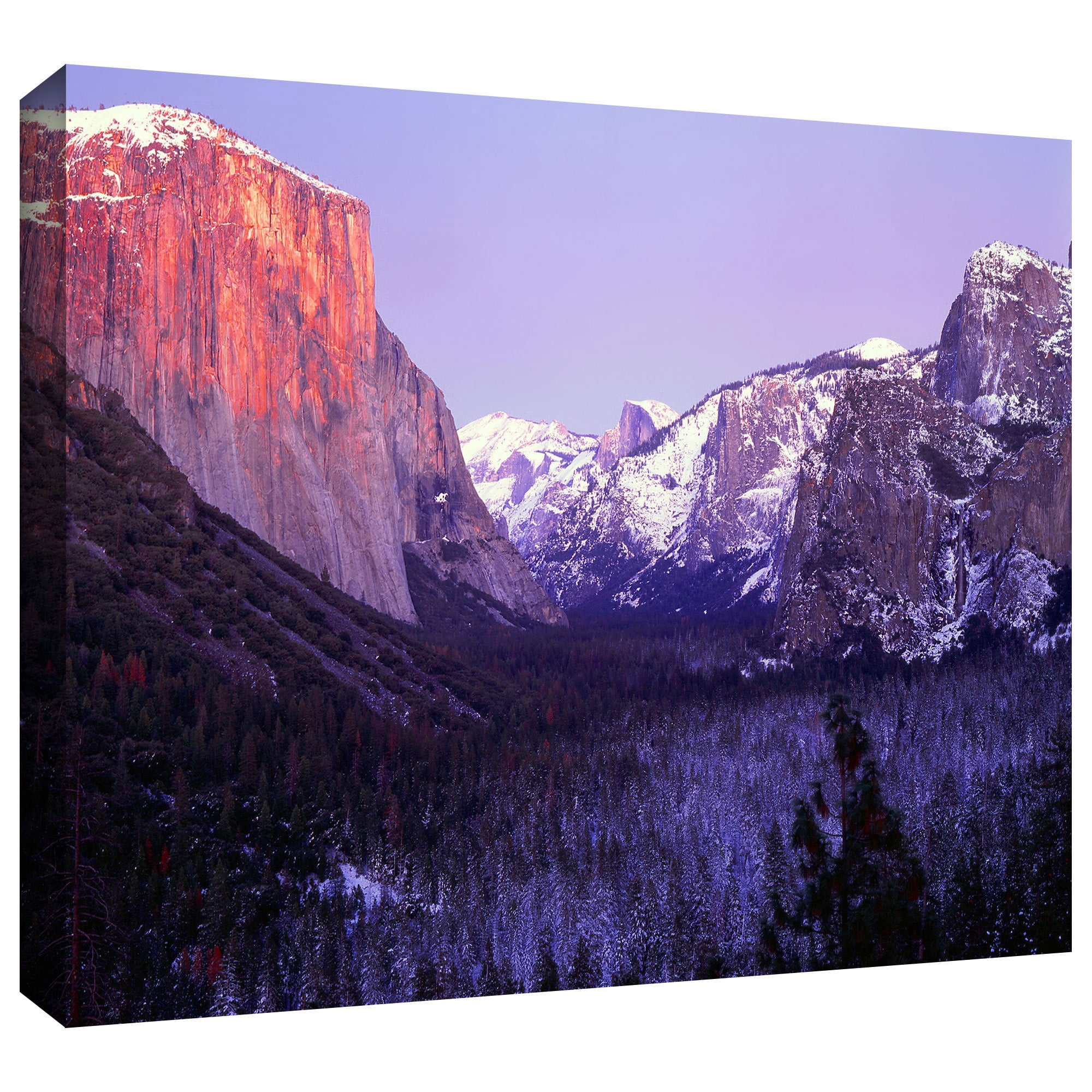 Dean Uhlinger "Yosemite Valley Winter" Gallery-Wrapped Canvas