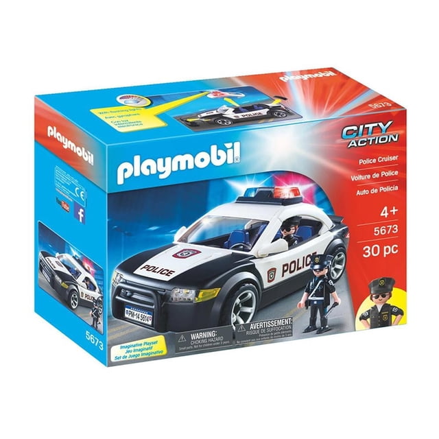 Auto de Policía Playmobil Vehicles 5673