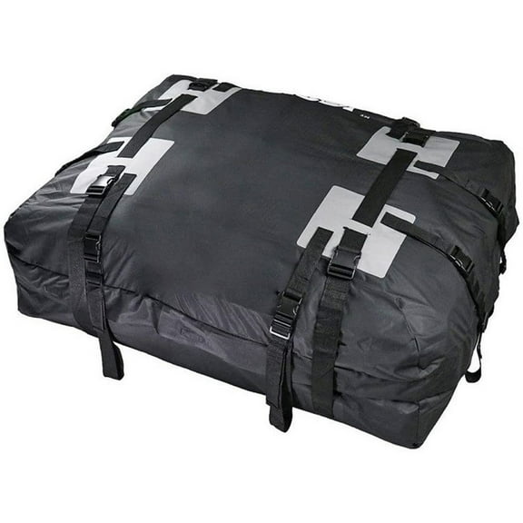Tekuisi Cars Roof Bags Roof Rack Cargo Carry Storages Capacity Waterproof Soft Car Roof Bags 15 Cubic Feet for Travel 600D Oxford Cloth