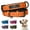 Orange, variant on Didog Personalised Dog Collars PU Leather Padded Custom Engraved with Pet Name and Phone Number
