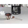 thumbnail image 2 of Permanent coffee machine filter (filter for coffee and tea machines, Ø 12 cm, height 10 cm, stainless steel mesh, reusable, dishwasher safe, spare for size 4) Black, 2 of 5