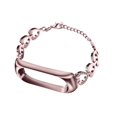thumbnail image 3 of Correa de reloj en forma de corazón Yuyangstore Acero inoxidable rosa ajustable 16-26 cm, 3 of 9