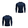 thumbnail image 3 of Sonducket Men Thermal Underwear Tight Winter Skiing Long Compression Clothes Sleeve Tops Running Warm Sportswear for Bodybuilding Type2 NO2, 3 of 6
