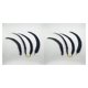 thumbnail image 2 of Cateissary Wholesale Quality Beautiful 10PCS Dyeing Feathers Tail Negro 2Conjunto, 2 of 6