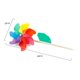 thumbnail image 5 of Molino De Viento Colorido, Poste De Madera, Adorno De Molinete De Viento Para Decoración De Jardín De Patio De Juguete Para Niños Advancent HA034931-00, 5 of 6