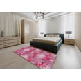 thumbnail image 5 of Ahgly Company Machine Washable Indoor Rectangle Transitional Cadillac Pink Area Rugs, 7' x 10', 5 of 7