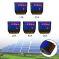 thumbnail image 5 of Solar Charge Controller PWM 12V Solar Panel Battery Control Adapter Blue, 5 of 20