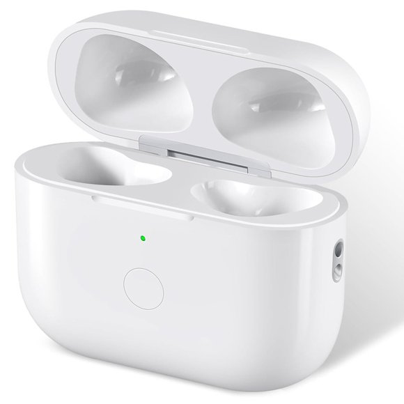Replacement Charging Case for Apple AirPods 3rd Gen (A2564, A2565), Wireless Charging & Wired Charging, Bluetooth Pairing Sync Charger Box