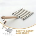thumbnail image 2 of COOPHYA Grill Accessories Kit Stainless Steel with Wood Handle 1 Set 13X5.5X1.2In, 2 of 8