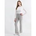 thumbnail image 2 of No Boundaries Mineral Wash Flare Cargo Pants, 31'' Inseam, Women's XXS-XXL, 2 of 5