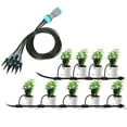 thumbnail image 4 of 10 Heads Drip Irrigation Kit Adjustable Greenhouse Plant Watering System, 4 of 9