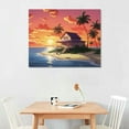 thumbnail image 2 of Nawypu  Anime Kame House Poster Canvas Wall Art Painting Posters Decoration Room Decor 20x16 inch, 2 of 4