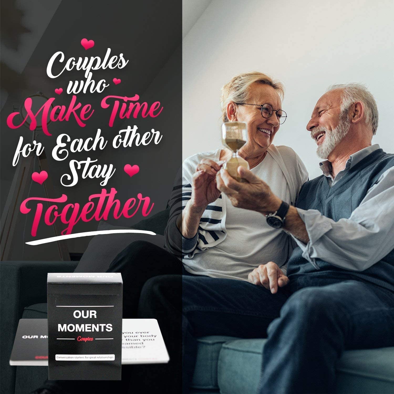 Our Moments Couples Conversation Starters Card Game for Couples Date Night  - Walmart.com