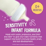 (4 pack) Earths Best Organic Sensitivity Powder Baby Formula with Iron DHA & ARA, 21 oz Canister