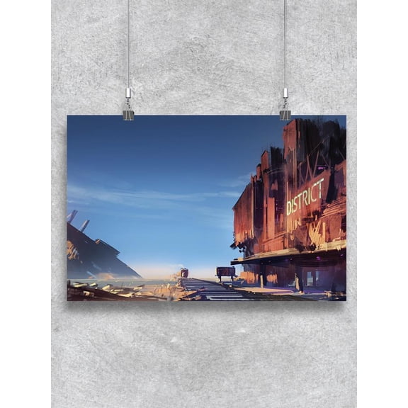 Ruined Land Poster -Image by Shutterstock