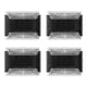 thumbnail image 1 of Bewildely 4 piezas de luz Solar recargable para patio, valla, lámpara de pared, paisaje, pasarela, detección automática, luces de cubierta, Iluminación y accesorios Cálido, 1 of 6
