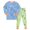 Navy, variant on Akiihool Newborn Boy Clothes Toddler Boys Girls Fall Outfits Long Sleeve Button Down Shirt Elastic Waist Pants 2Pcs Little Kids Clothes Set (Sky Blue,7-8 Years)