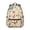 Butterfly and Flower, variant on Butterfly and Watercolor Multicolor Pattern Backpack for School, Cute School Bag with Adjustable Shoulder Straps and Padded Back, 15.3"x11"x7.1"