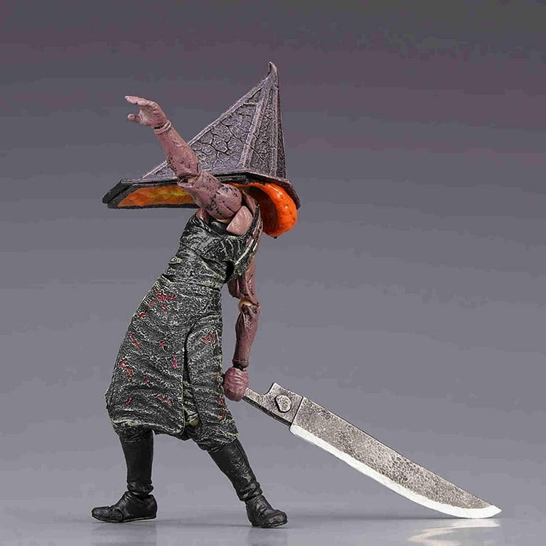 Figurine ALLBIZ Silent Hill 2 The Pyramid Head Modèle 15cm - Evil Red Pyramid Thing Bogeyman