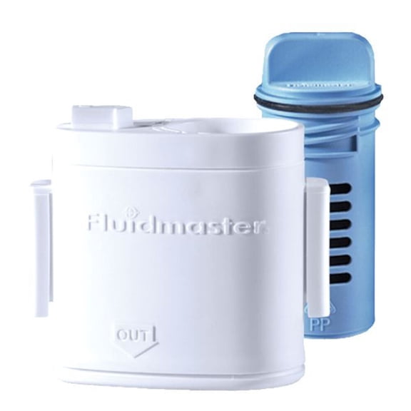 Fluidmaster 8100P8 Flush 'n Sparkle Toilet Bowl Cleaning Blue System
