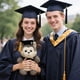 thumbnail image 5 of Sombrero de graduación de 4,7 pulgadas, peluche de tela suave, multicolor, regalo de graduación, recuerdo para decoración del hogar, accesorio para fotos de celebración de graduados, decoració, 5 of 5