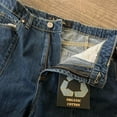 thumbnail image 2 of Indigo Rein Juniors' Cotton Front-Seam Jeans Dark Blue Flare Wide B4HP (9), 2 of 9