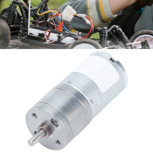 Geared Motor, Zinc Alloy DC Brushless Motor For Robot For Model Car For Intelligent Household Appliances For Intelligent Tracking