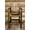 Brown, variant on Homestead Collection Counter Height Captain's Barstool - Buckskin Upholstery, Ready to Finish