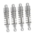 thumbnail image 3 of arctrm Oil Filled Metal RC Shock Absorber Professional DIY Accessories Front Rear Shock Silver, 3 of 10