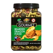 Gourmet Natural Bearded Dragon Dry Food (8.25oz) - includes Attached DBDPet Pro-Tip Guide