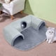 thumbnail image 2 of Kitten Tunnel Bed Plush Cat Tunnel for Indoors 2in1 Cat Tunnel and Bed Washable Cat Lounger Tunnel Bed, 2 of 5