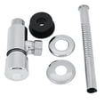 thumbnail image 1 of Válvula de descarga de aleación de zinc duradera para inodoro de hotel o oficina, herramienta de descarga con presión manual, 1 of 15