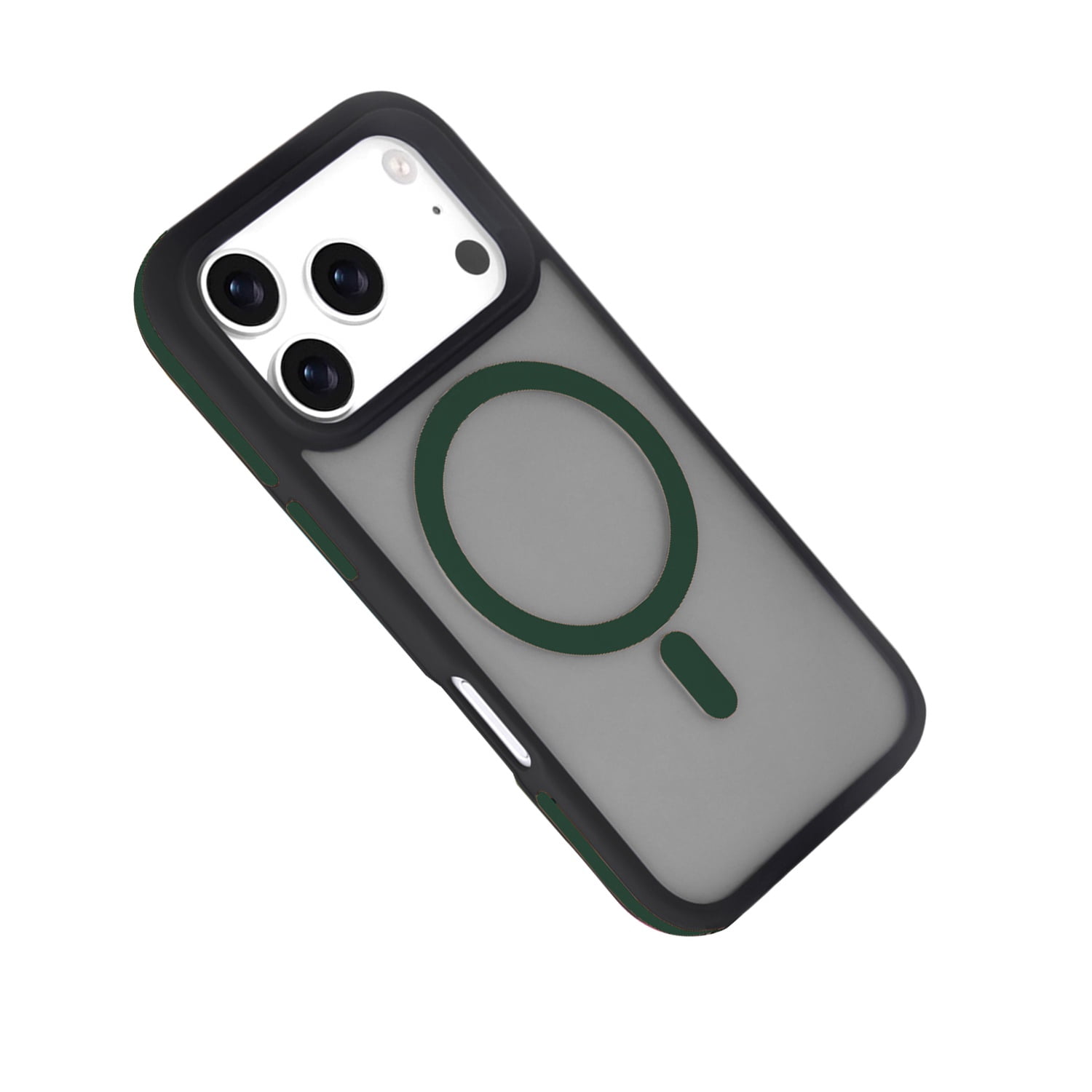 Polarized Bumper Case Compatible with MagSafe for iPhone 17 Pro Max - Dark Green