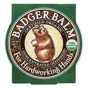 Badger For Hardworking Hands Balm Tin, 2 oz (2 Pack) (Bundle)