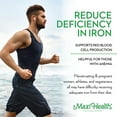 thumbnail image 3 of Maxi Health Iron Supplement – 25 mg Gentle Chelated Tablets – Iron Deficiency Support – 100 Count, 3 of 9