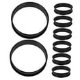 thumbnail image 4 of OUNONA 8Pcs Cake Collars For Baking Stainless Steel Round Mousse Rings For Home Bakers, 4 of 7