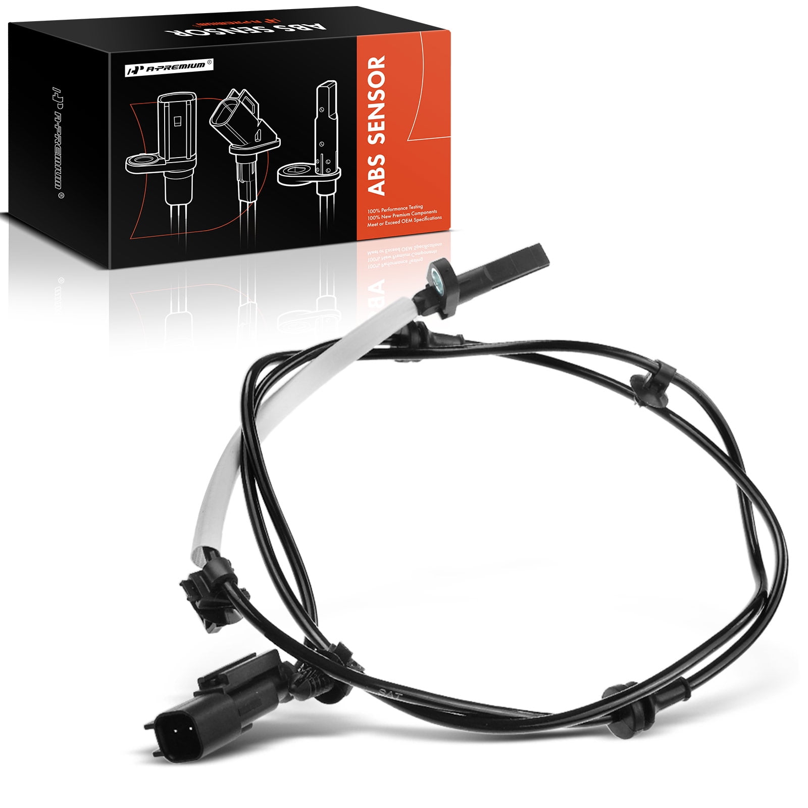 ECCPP Rear Left Right ABS Wheel Speed Sensor ABS Sensor Brake Sensor F ECCPP Rear Left Right ABS Wheel Speed Sensors Compatible With 1998